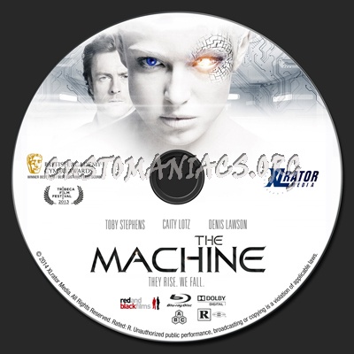 The Machine blu-ray label