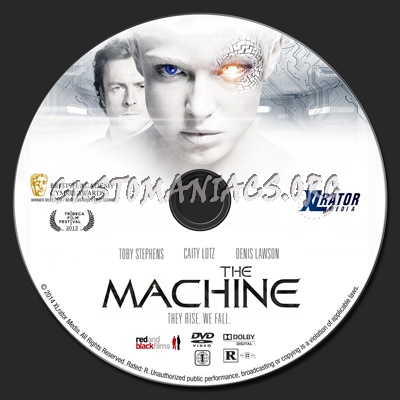 The Machine dvd label