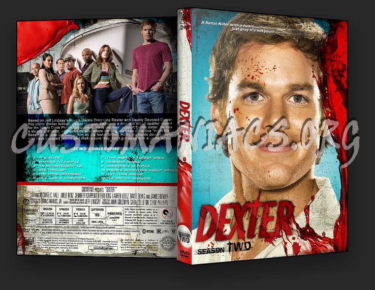 Dexter - season two dvd cover