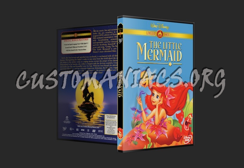 The Little Mermaid (1989) dvd cover