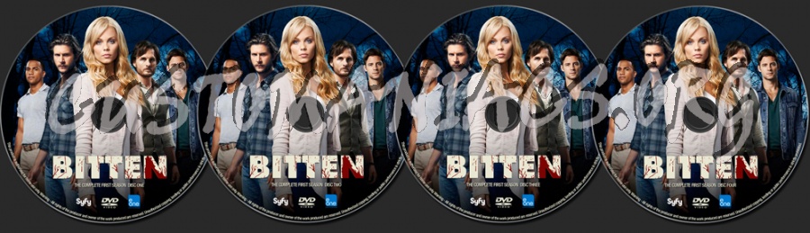 Bitten Season 1 dvd label