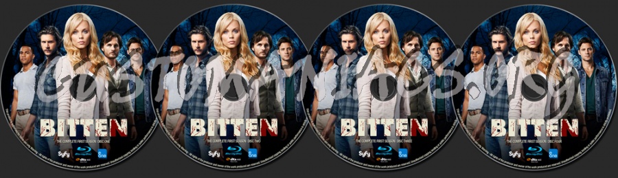 Bitten Season 1 blu-ray label