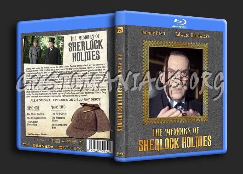 ITV/Granada Sherlock Holmes Blu-ray Set blu-ray cover