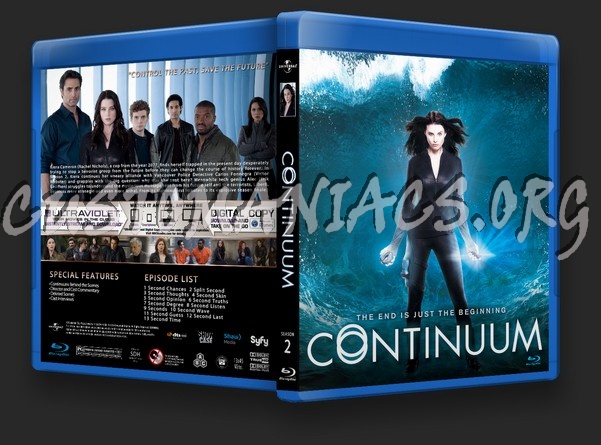 Continuum Season 2 blu-ray cover