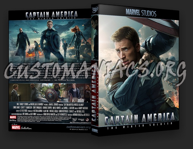 Captain America: The Winter Soldier - Marvel collection dvd cover