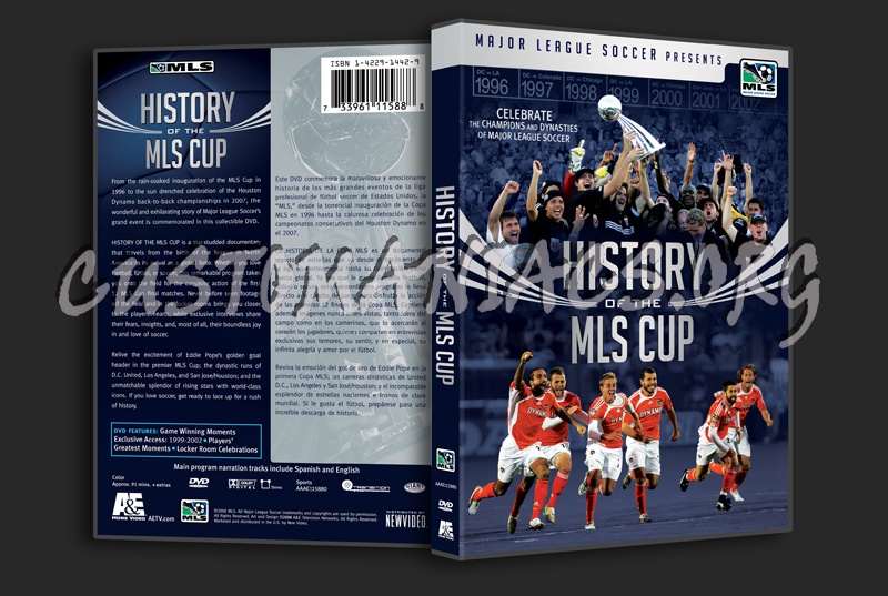 History of the MLS Cup dvd cover