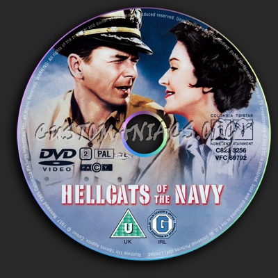 Hellcats of the Navy dvd label