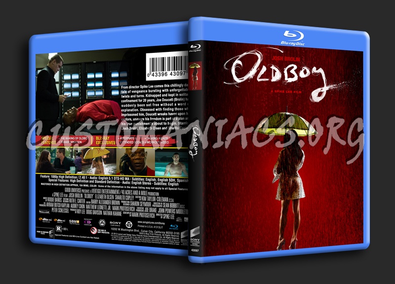 Oldboy blu-ray cover