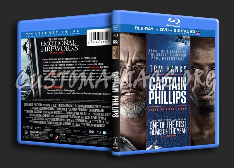 Captain Phillips blu-ray cover