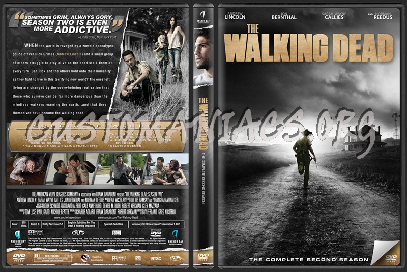The Walking Dead Season Two dvd cover