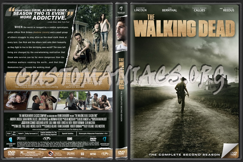 The Walking Dead Season Two dvd cover