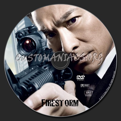 Firestorm dvd label