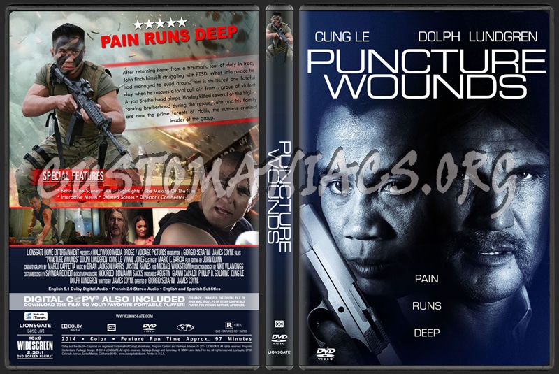 Puncture Wounds (aka A Certain Justice) dvd cover