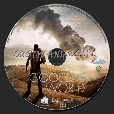 Goodbye World dvd label