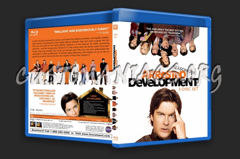 Arrested Development - Season 1 blu-ray cover