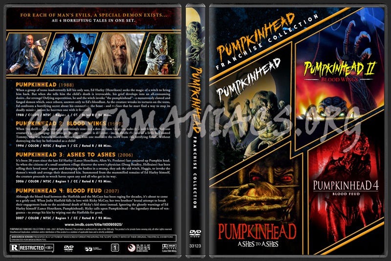 Pumpkinhead - Franchise Collection dvd cover