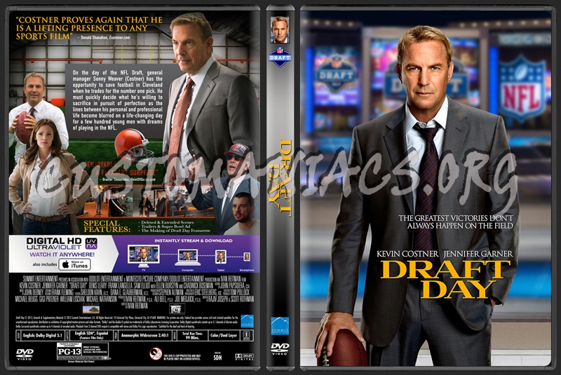 Draft Day (2014) dvd cover