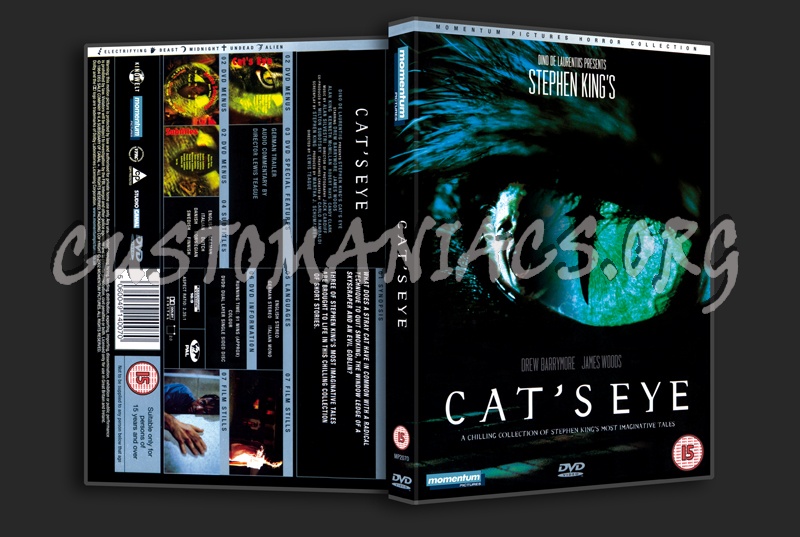 Cat's Eye dvd cover