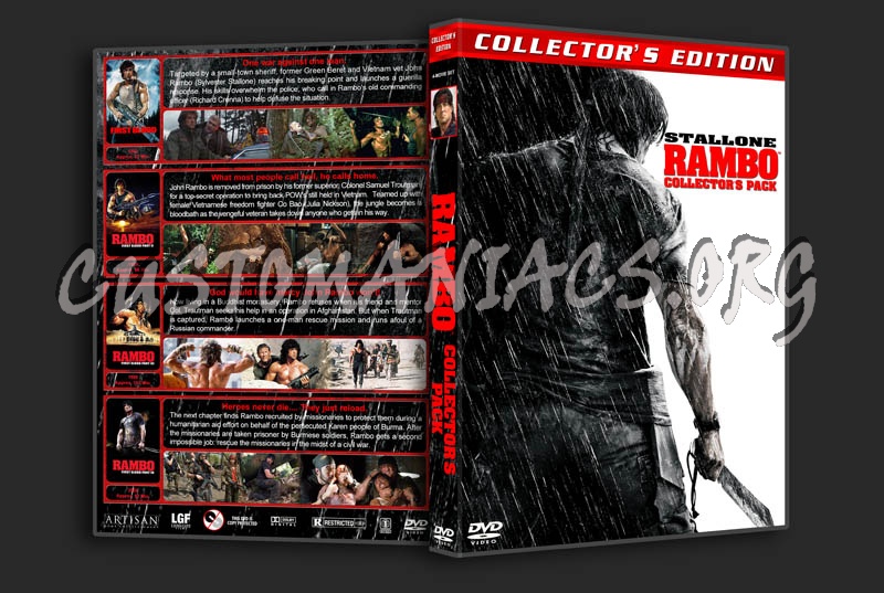 Rambo Collector's Pack dvd cover