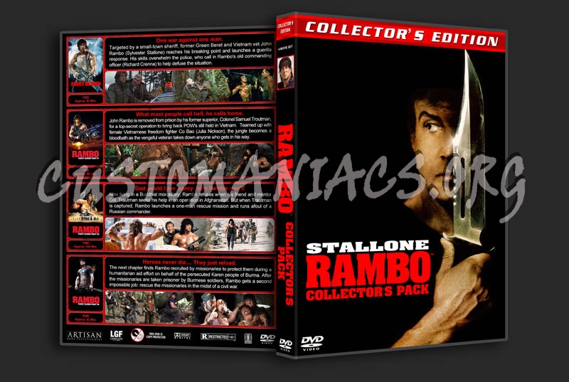 Rambo Collector's Pack dvd cover