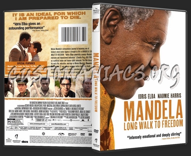 Mandela Long Walk to Freedom dvd cover