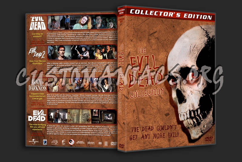 The Evil Dead Collection dvd cover