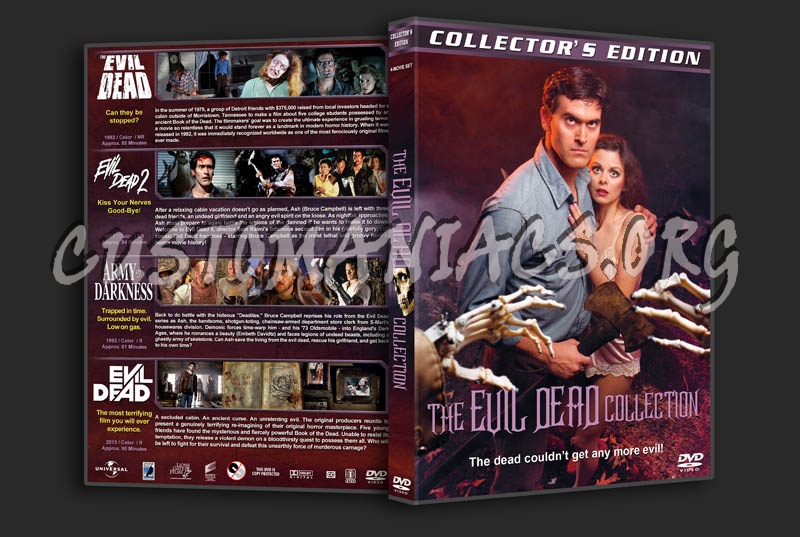 The Evil Dead Collection dvd cover
