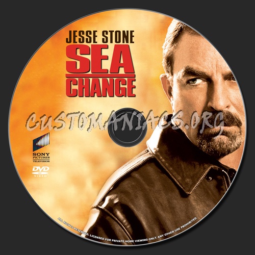 Jesse Stone: Sea Change dvd label