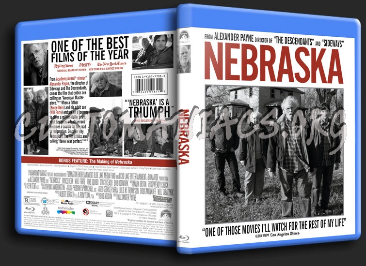 Nebraska blu-ray cover