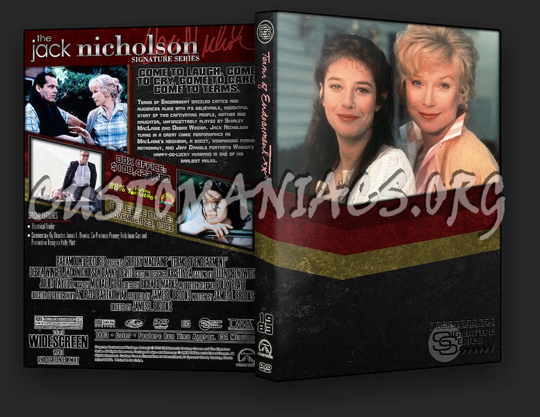 Terms of Endearment dvd cover