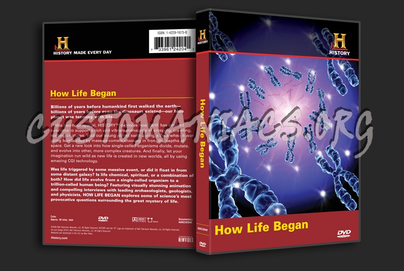 How Life Began dvd cover