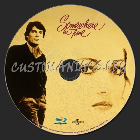 Somewhere in Time blu-ray label