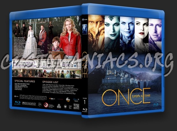 Once Upon A Time Season 1 blu-ray cover
