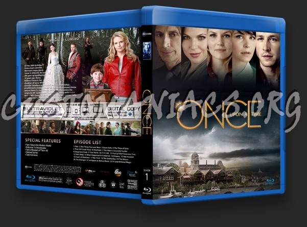 Once Upon A Time Season 1 blu-ray cover