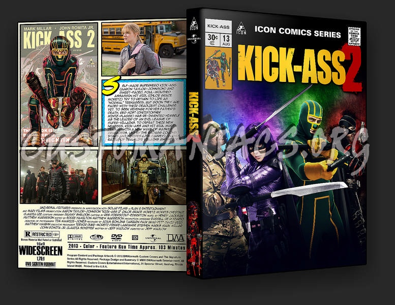 Kick-Ass 2 dvd cover