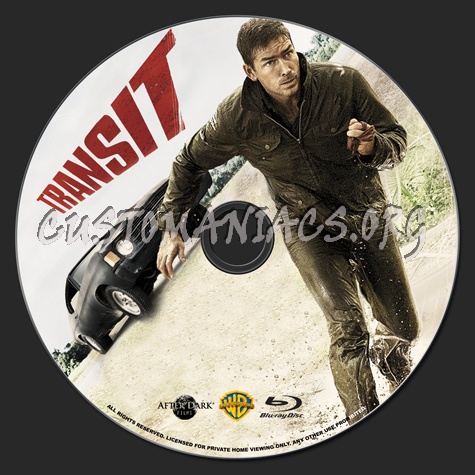 Transit blu-ray label