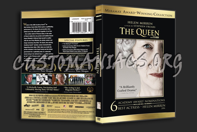 The Queen dvd cover