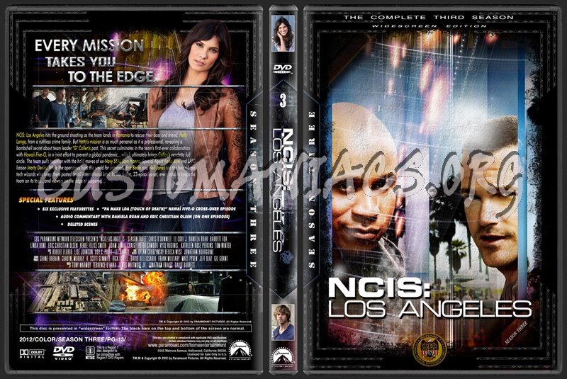 NCIS: Los Angeles Season 3 dvd cover