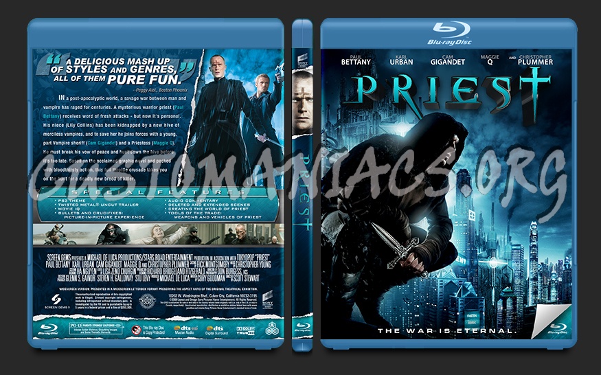 Priest blu-ray cover