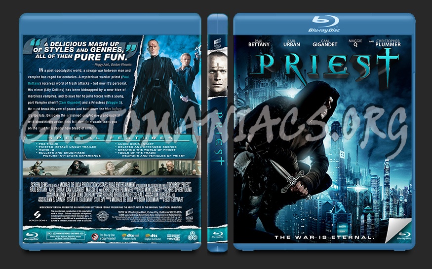 Priest blu-ray cover