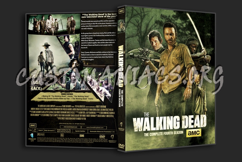 The Walking Dead s4 dvd cover