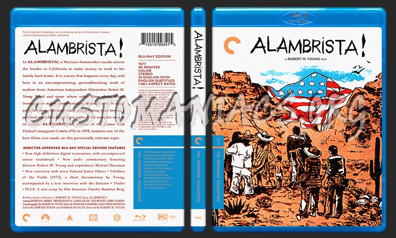 609 - Alambrista! blu-ray cover