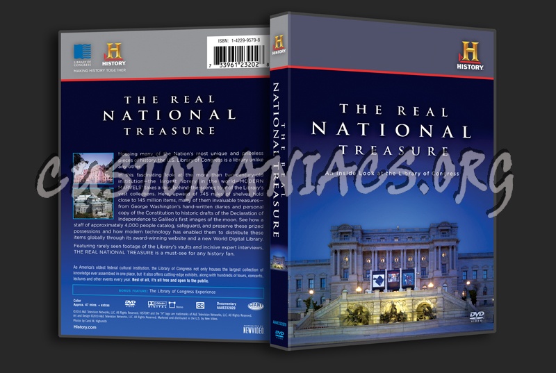 The Real National Treasure dvd cover