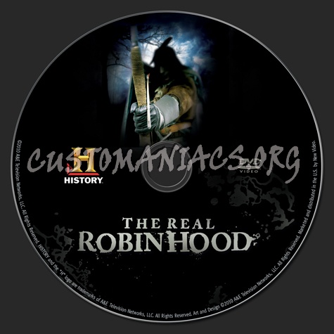 The Real Robin Hood dvd label