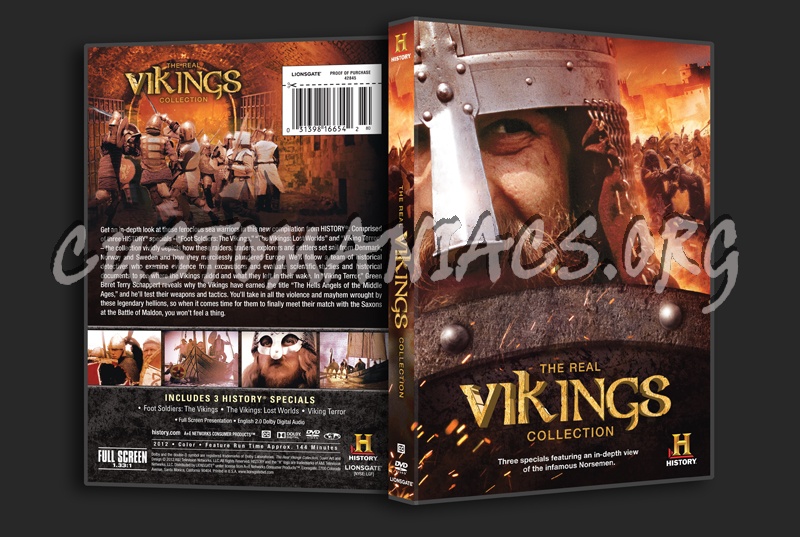 The Real Vikings Collection dvd cover