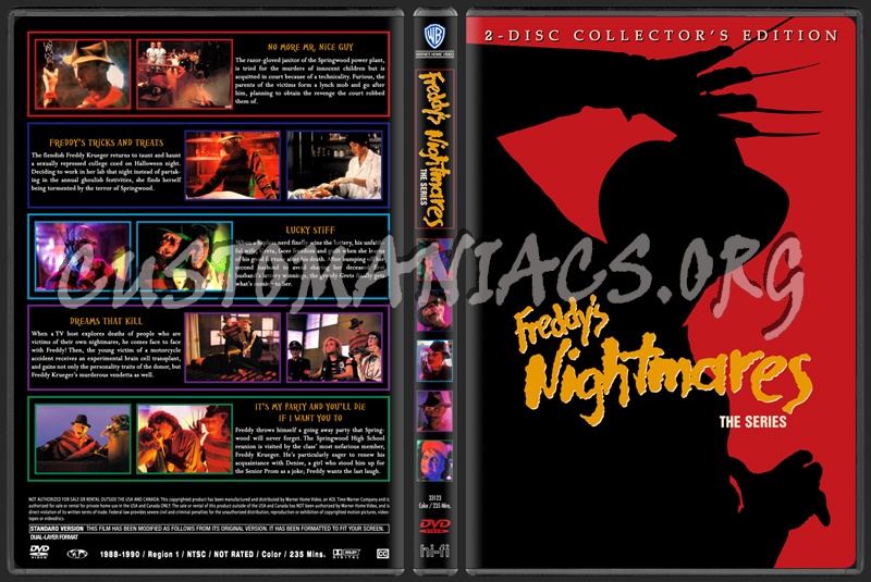 Freddy's Nightmares - The Series dvd cover