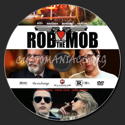 Rob The Mob dvd label