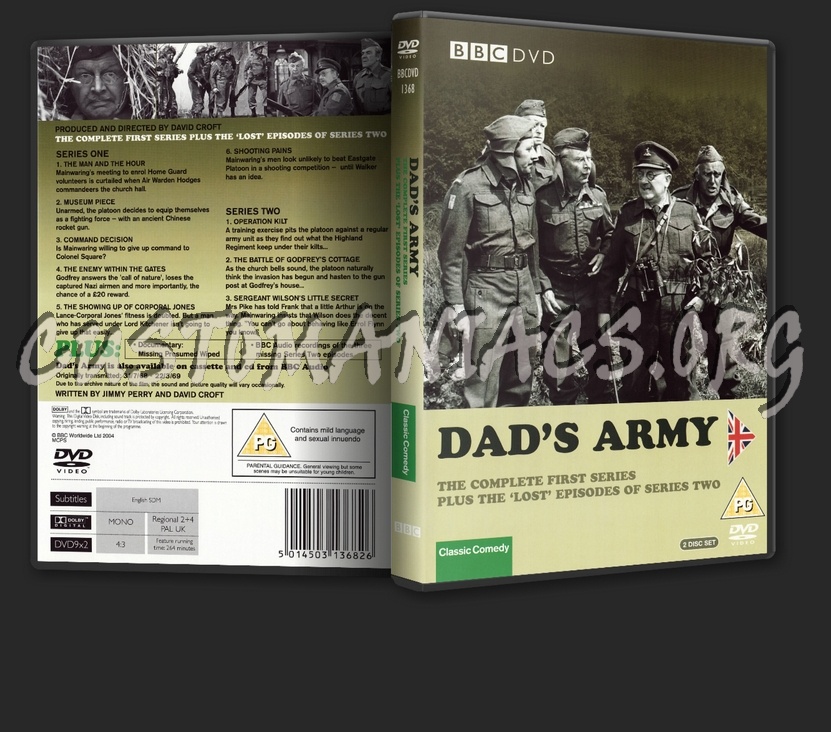 Dad's Army: Series 1-9 dvd cover