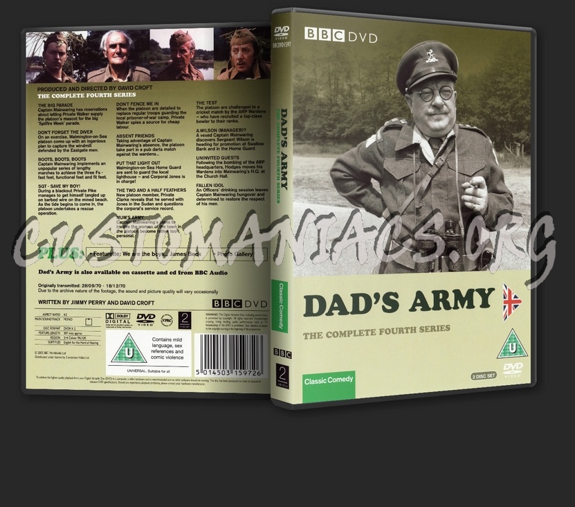 Dad's Army: Series 1-9 dvd cover