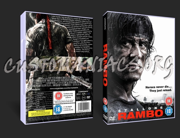 Rambo dvd cover